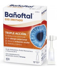 BAÑOFTAL OJO IRRITADO 15 X 0.5 ML MONODOSIS BAÑOFTAL OJO IRRITADO 15 X 0.5 ML MONODOSIS