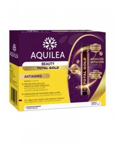 AQUILEA BEAUTY TOTAL GOLD 15 VIALES