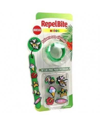 REPEL BITE NIÑOS PULSERA CON CITRONELA 1 UNIDAD REPEL BITE NIÑOS PULSERA CON CITRONELA 1 UNIDAD