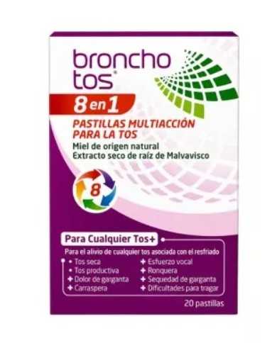 BRONCHOTOS 8 EN 1 20 PASTILLAS
