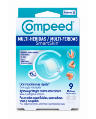 COMPEED MULTI-HERIDAS HIDROCOLOIDE 9 UNIDADES G COMPEED MULTI-HERIDAS HIDROCOLOIDE 9 UNIDADES G