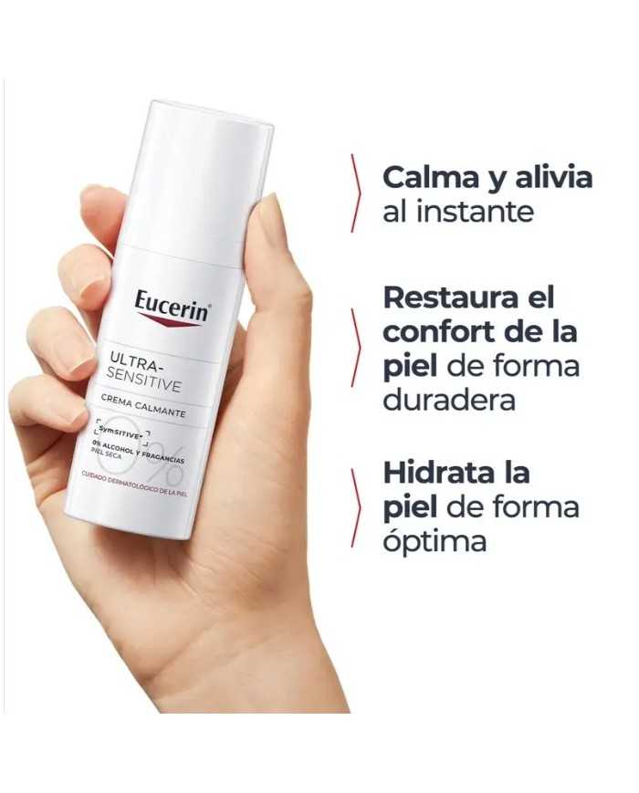 EUCERIN ULTRA-SENSITIVE CREMA CALMANTE PIEL SECA EUCERIN ULTRA-SENSITIVE CREMA CALMANTE PIEL SECA