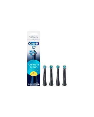 ORAL-B RECAMBIO IO ULTIMATE 4 UNIDADES NEGRO