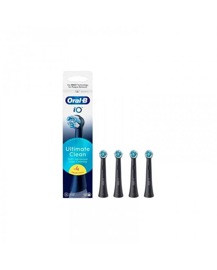 ORAL-B RECAMBIO IO ULTIMATE 4 UNIDADES NEGRO ORAL-B RECAMBIO IO ULTIMATE 4 UNIDADES NEGRO