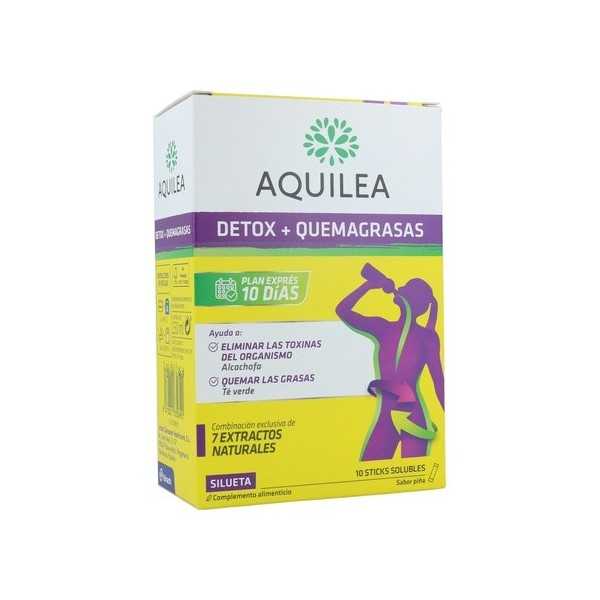 AQUILEA DETOX+QUEMAGRASAS 10 STICKS