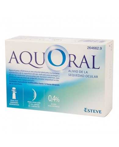 AQUORAL GOTAS OFTALMICAS 0,5ML. 20 UDS.