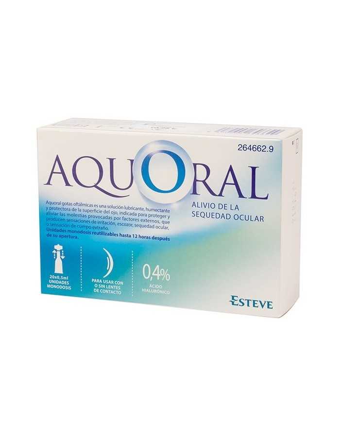 AQUORAL GOTAS OFTALMICAS 0,5ML. 20 UDS.
