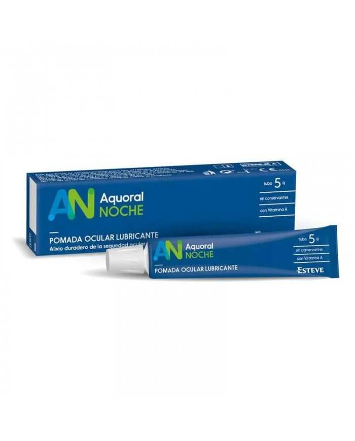 AQUORAL NOCHE SEQUEDAD OCULAR POMADA 5G