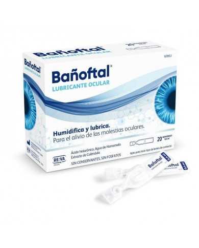 BAÑOFTAL GOTAS OFTALMICAS 20 MONODOSIS 0.4 ML
