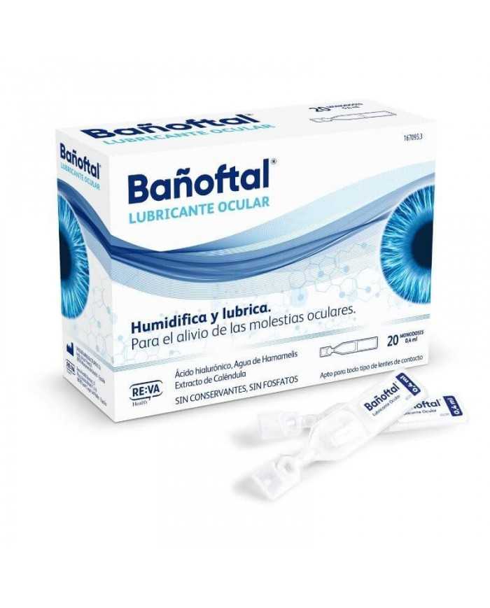BAÑOFTAL GOTAS OFTALMICAS 20 MONODOSIS 0.4 ML