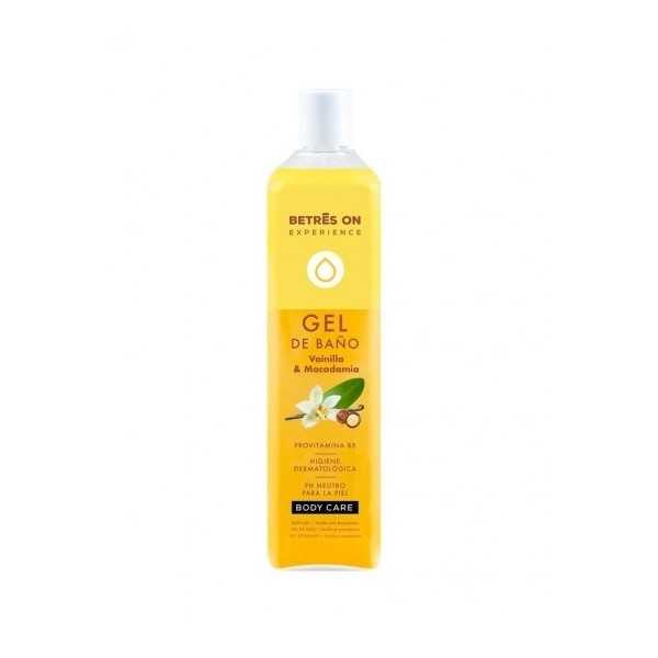 BETRES GEL DE BAÑO VAINILLA Y MACADAMIA 750 ML