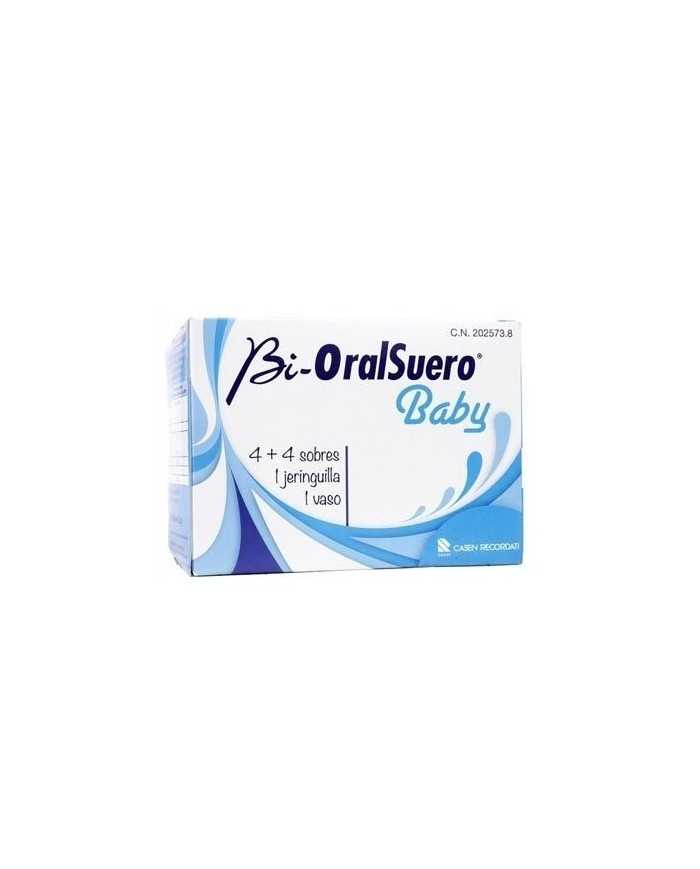 BI-ORALSUERO BABY 4+4 SOBRES+VASO+1JERINGA