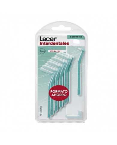 LACER CEPILLO INTERDENTAL EXTRAFINO ANGULAR 10 U