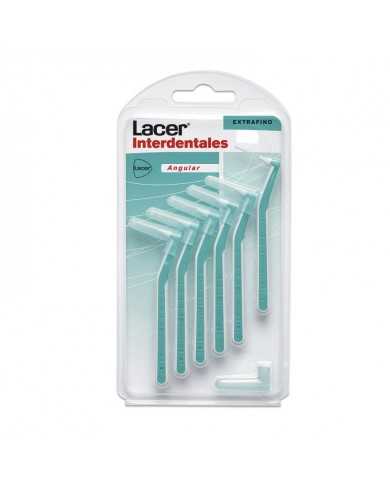 LACER CEPILLO INTERDENTAL EXTRAFINO ANGULAR 6UD LACER CEPILLO INTERDENTAL EXTRAFINO ANGULAR 6UD