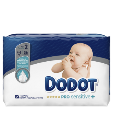 DODOT SENSITIVE T-2 (4-8 KG) 58 UDS