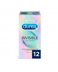 DUREX INVISIBLE EXTRA SENSITIVO 12 PRESERVATIVOS