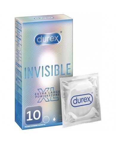 DUREX INVISIBLE XL 10 PRESERVATIVOS