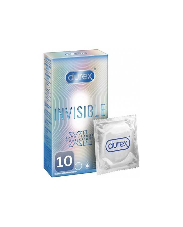 DUREX INVISIBLE XL 10 PRESERVATIVOS