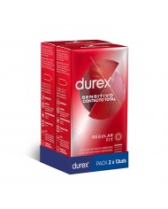 DUREX NATURAL 12 UNIDADES + 3 SENSITIVOS