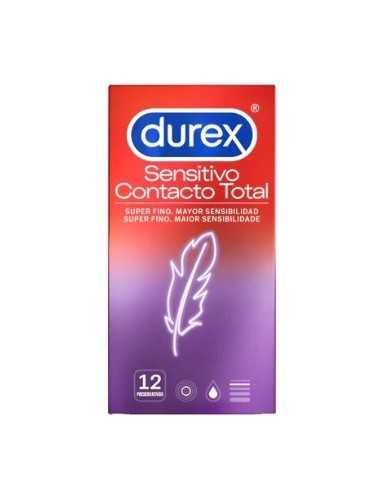DUREX SENSITIVO CONTACTO TOTAL PRESERVATIVOS 12
