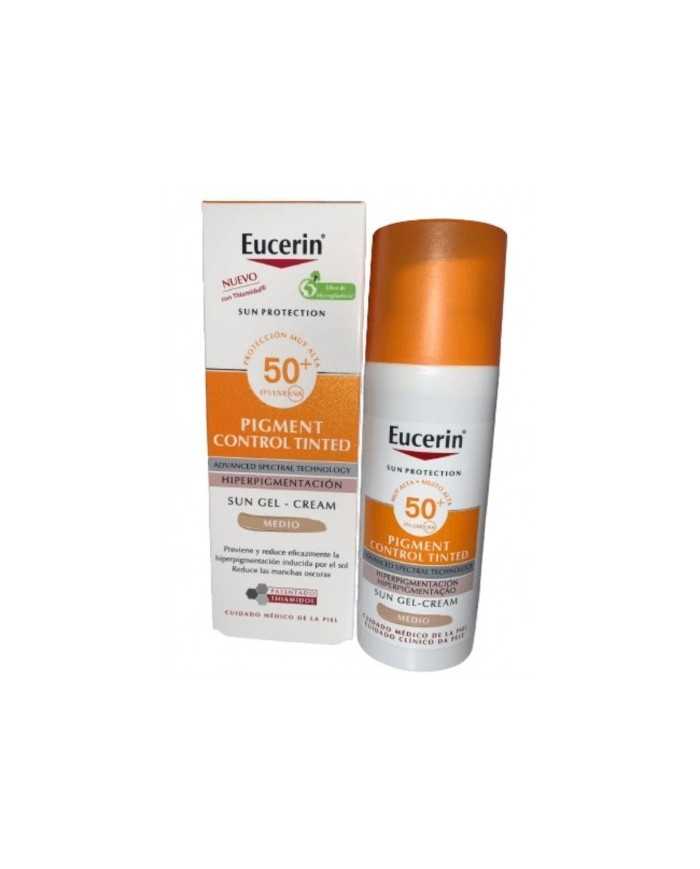 EUCERIN SUN PIGMENT CONTROL 50+ TONO MEDIO 50ML