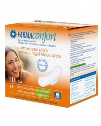 FARMACONFORT COMPRESA DIA ALAS 100% ALGODON 10UD FARMACONFORT COMPRESA DIA ALAS 100% ALGODON 10UD