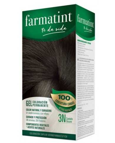 FARMATINT 3N CASTAÑO OSCURO GEL