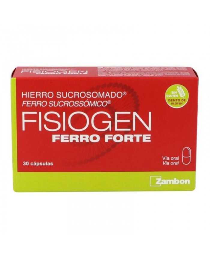 FISIOGEN FERRO FORTE 30 CAPSULAS FISIOGEN FERRO FORTE 30 CAPSULAS