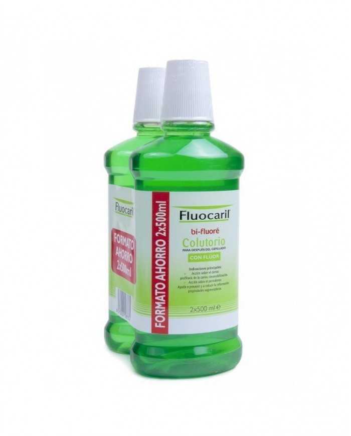 FLUOCARIL BI-FLUORE 25 MG ENJUAGUE 2X500 ML.