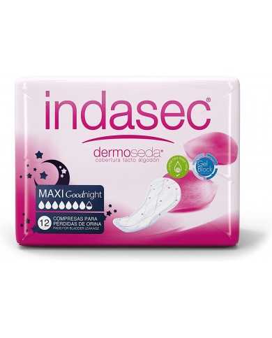 INDASEC MAXI GOOD NIGHT 12 UNIDADES