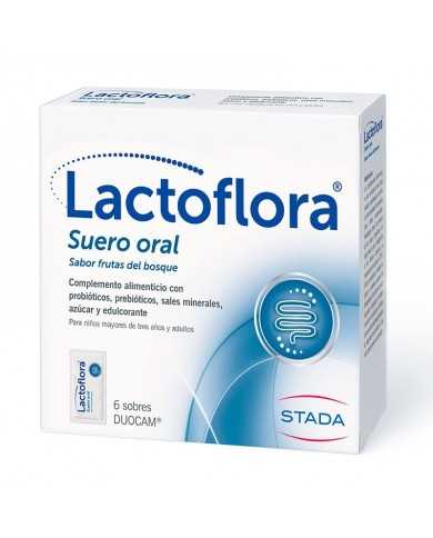 LACTOFLORA SUERO ORAL 6 SOBRES DUOCAM (+6 MESES) LACTOFLORA SUERO ORAL 6 SOBRES DUOCAM (+6 MESES)