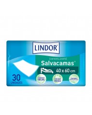 LINDOR SALVACAMAS 40 X 60 CM 30 UD LINDOR SALVACAMAS 40 X 60 CM 30 UD