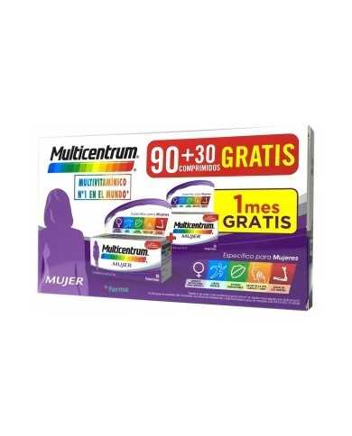 MULTICENTRUM MUJER PACK 90+30 COMPRIMIDOS MULTICENTRUM MUJER PACK 90+30 COMPRIMIDOS