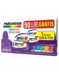 MULTICENTRUM MUJER PACK 90+30 COMPRIMIDOS