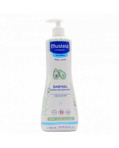 MUSTELA BABYGEL BAÑO DE ESPUMA 750 ML