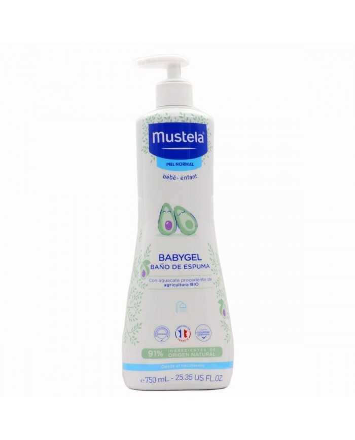 MUSTELA BABYGEL BAÑO DE ESPUMA 750 ML