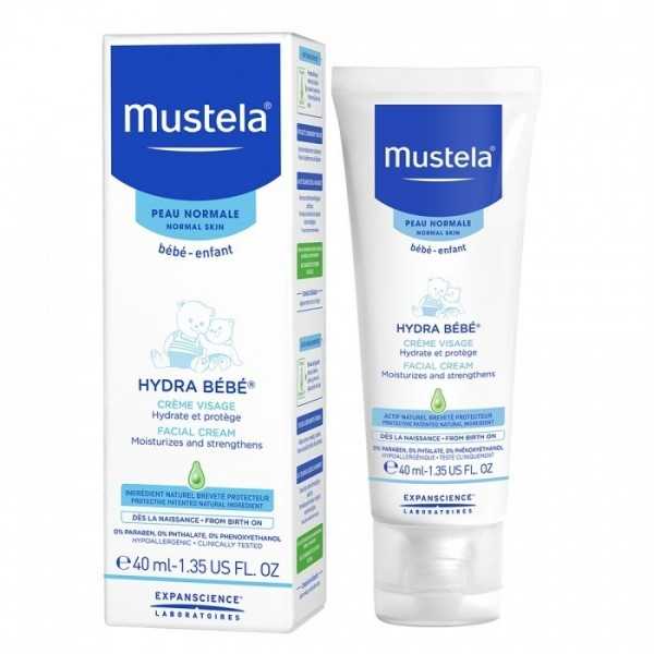 MUSTELA HYDRA-BEBE CARA 40 ML