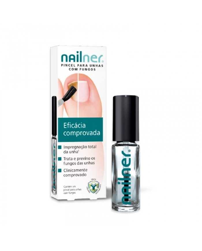 NAILNER PINCEL 2 EN 1 ENVASE 4ML