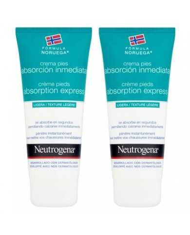NEUTROGENA PIES CREMA RAPIDA ABS 100 ML DUPLO