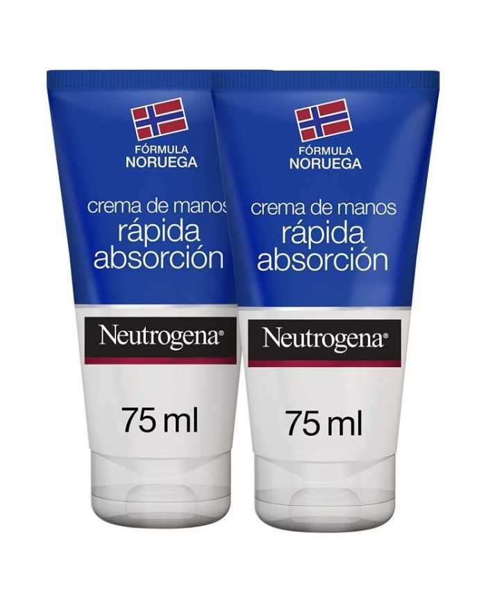NEUTROGENA CREMA MANOS RAPIDA ABSORCION 2X75 ML