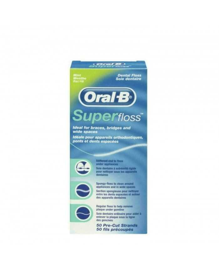 ORAL-B SEDA DENTAL SUPER FLOSS 50 U.I.