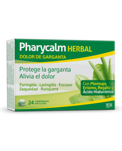 PHARYCALM HERBAL 18 COMPRIMIDOS