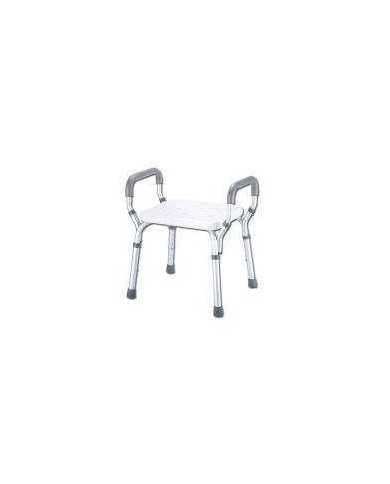PRIM ASIENTO DUCHA ALUMINIO CON BRAZOS A197