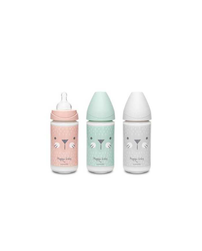 SUAVINEX BIBERON VIDRIO ANTI-COLIC (+0) 240ML