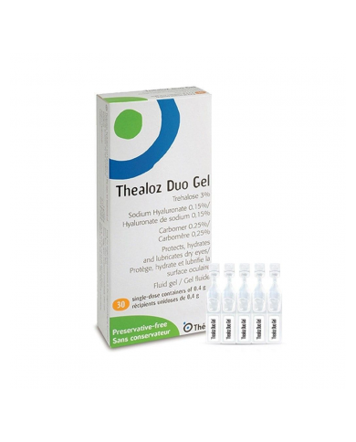 THEALOZ DUO GEL 0,4 ML X 30 UNIDOSIS THEALOZ DUO GEL 0,4 ML X 30 UNIDOSIS