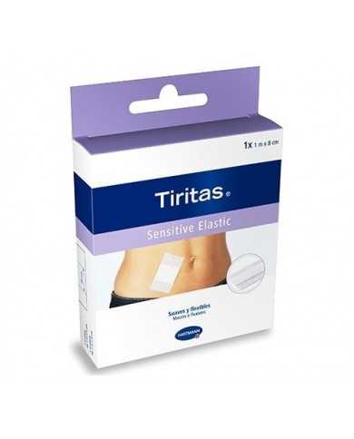 TIRITAS SENSIT ELASTIC APOSITO ADHESIVO 1M X 8