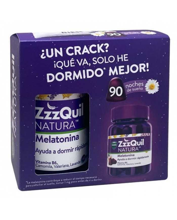 ZZZQUIL NATURA 90 GOMINOLAS PACK 60+30