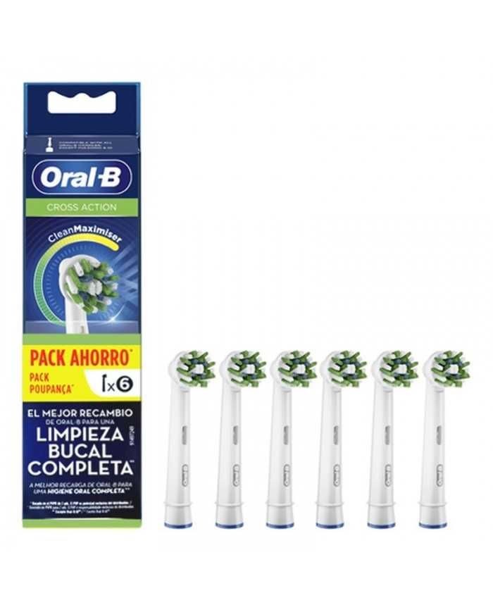 ORAL-B RECAMBIO CROSS ACTION 6 UNIDADES