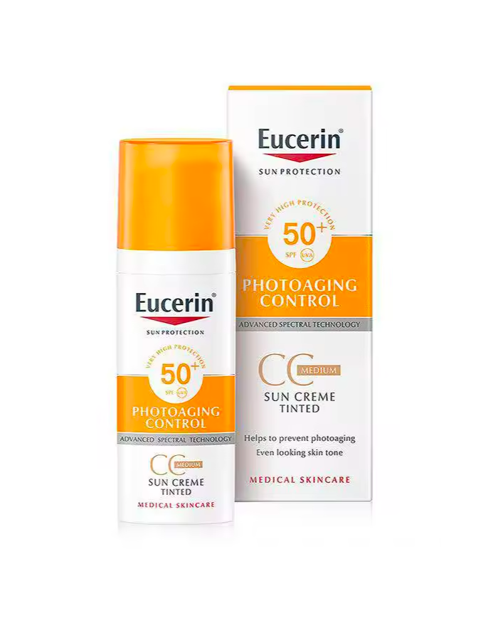 EUCERIN SUN PROTECTION 50+ CC CREME PHOTOAGING