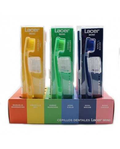 LACER CEPILLO DENTAL ADULTO MINI MEDIO